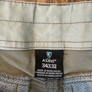 KÜHL Men's Pants 34x32 - khaki